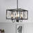 Ziar 4 - Light Dimmable Black Square/Rectangle Pendant Light