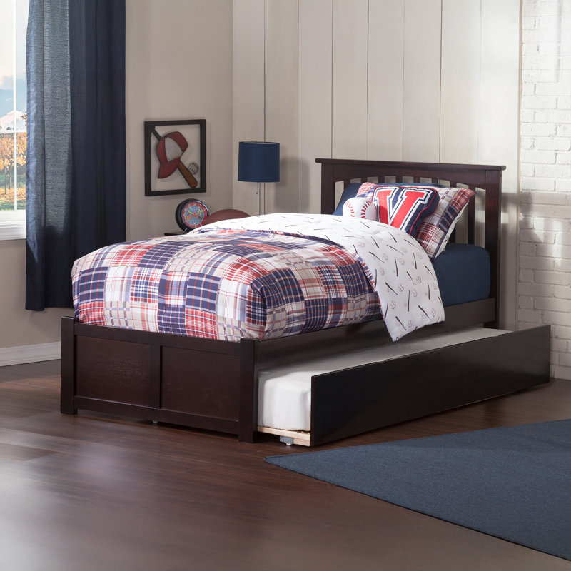 Bouldin Kids with Trundle, White, Twin