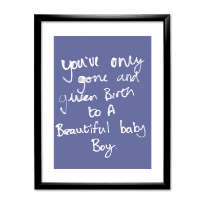 Single Picture Frame Print