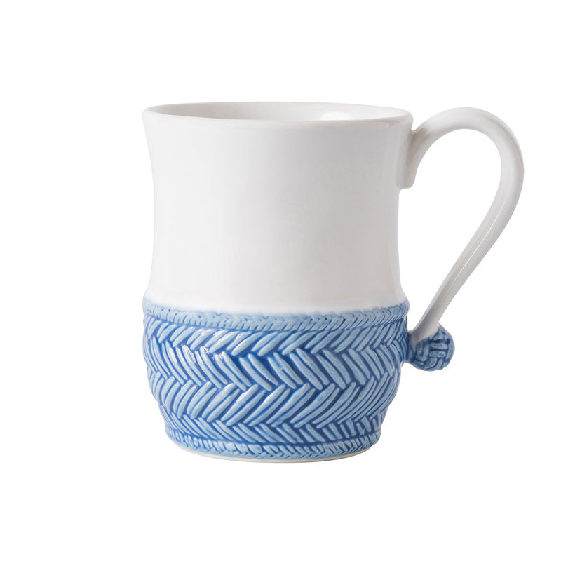 Le Panier 16 - Piece Place Setting - Service for 4, White/Delft Blue