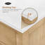 Ensemble de meuble-lavabo double 60 po Salome