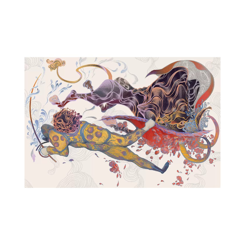 Mandator 1 Piece Painting on Canvas, 20.32 cm H x 30.48 cm W, Wrapped Canvas