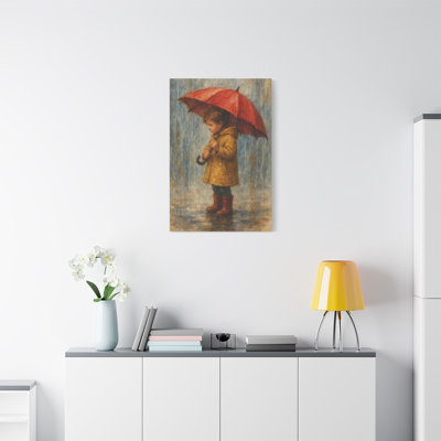 Aaroon Single Picture Frame Print on Canvas