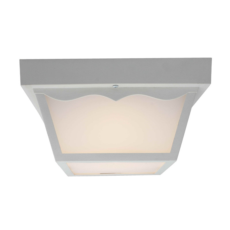 Gulbahar Acrylic LED Flush Mount, 5.5" H x 8.25" W x 8.25" D