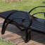 Ensemble de chaise longue d'extérieur imperméable en aluminium avec chaise longue