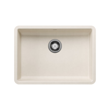 Precis SILGRANIT 25" ADA Single Bowl Undermount Kitchen Sink