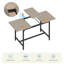 Ensembles de table de salle à manger extensible (doit inclure à la fois la table et la chaise), bois acier