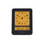 Acctim Sinclair Digital Alarm Clock Radio Controlled Dual Couples Crescendo Alarm Date & Temperature Display Black