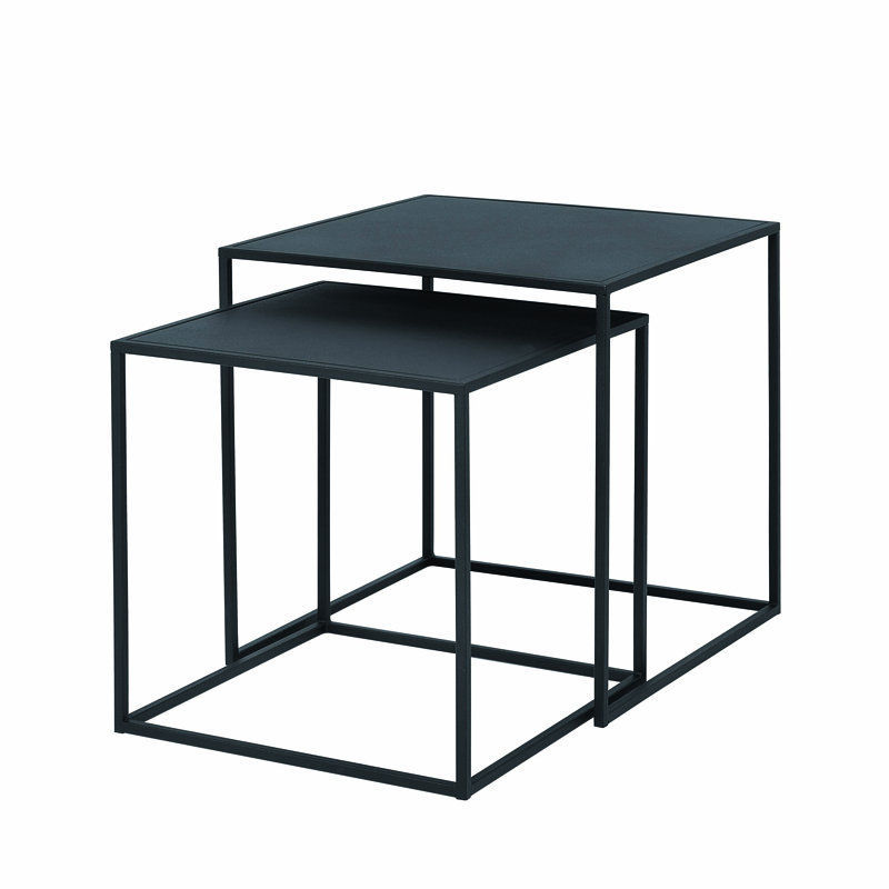 Tables gigognes Fera, Noir