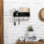 Benita Solid Wood Wall Organizer