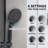 Rain Handheld Shower Head 2.5 GPM GPM-74375541