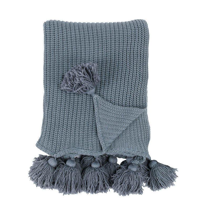 100% Cotton Blanket, Blue
