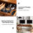 Adakras 60"W Mid-century Modern Writing Solid Wood Desk with Built-in Outlets and Compartmentalized Drawer and Cable Management-470059260