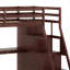 Lit mezzanine avec tiroirs, tablettes et bureau-289469606