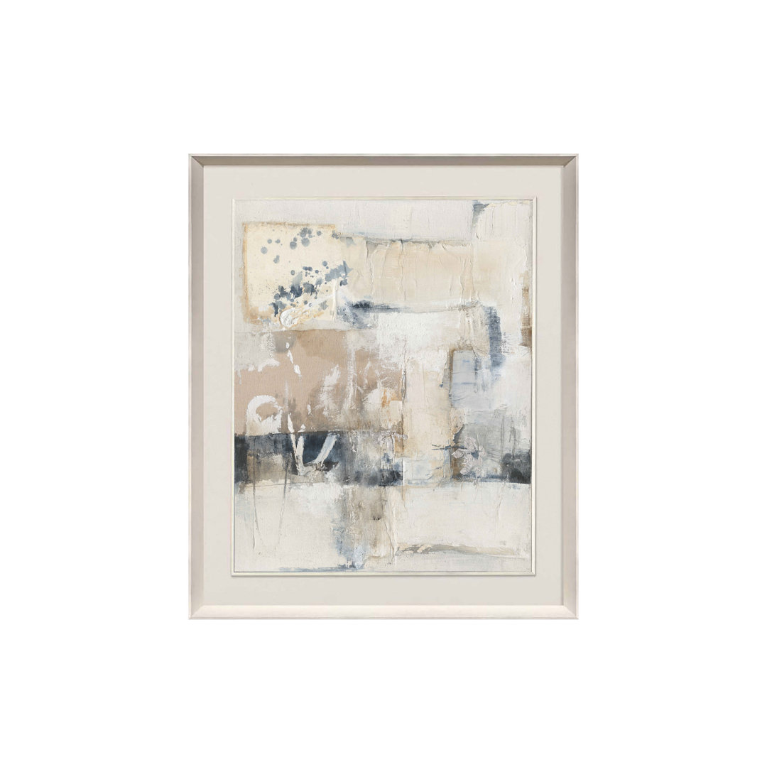 ABSTRACT 100% HAND PAINTED CANVA 140x6x170 CM - Floater Frame Painting on Canvas