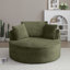Fauteuil d'appoint 53 po surdimensionné rond sans os-550412237