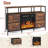 Fireplace Tv Stand With 4 Drawers-8871779