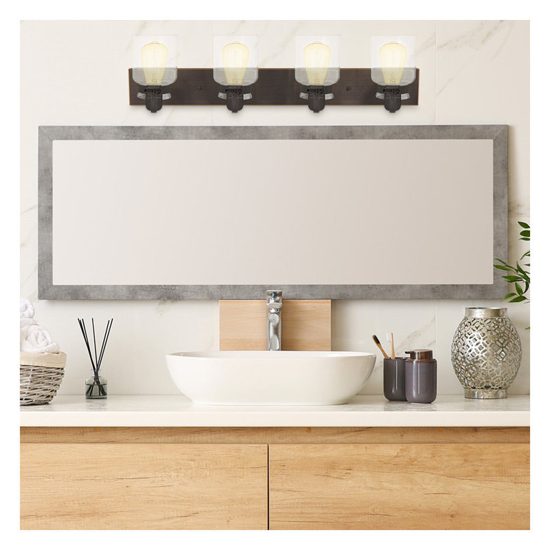 Dimmable Vanity Light, Oil Rubbed Bronze