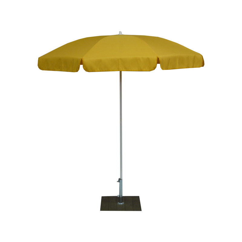 Harrietstown 190cm Tilt Market Parasol, Yellow