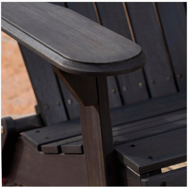 Causeuse Malibu Adirondack, Gris foncé