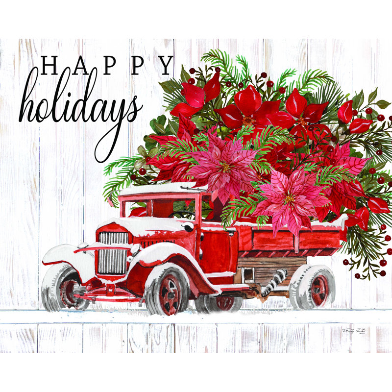 " Happy Holidays " by Cindy Jacobs, 36" H x 48" W  