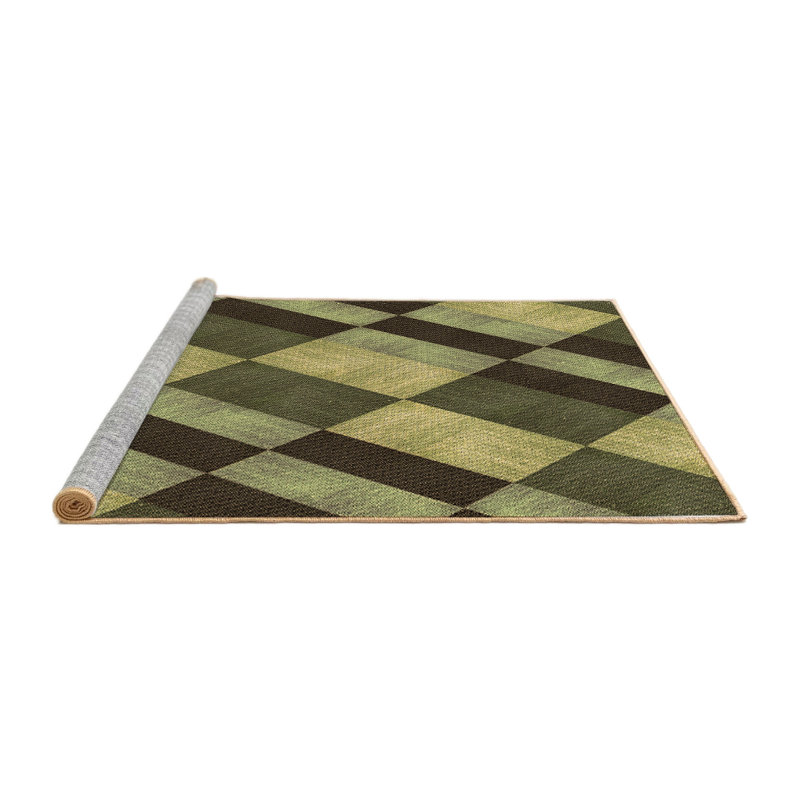 Tapis 100% à motif lavable à la machine 2989, Carré 7 pi
