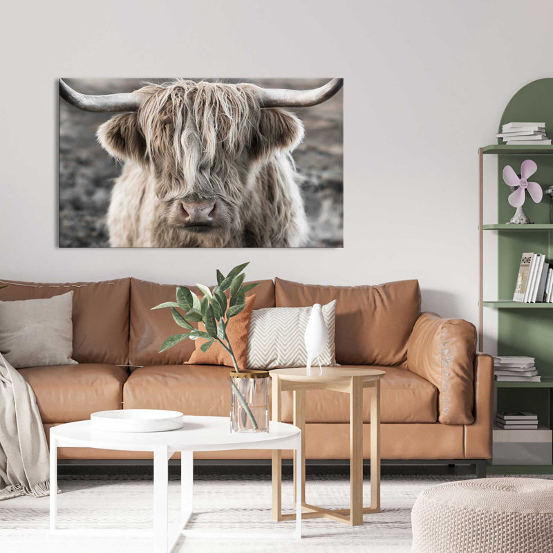 Highland Skye - photographie sur toile tendue, H 28 po x l 48 po x P 1,5 po