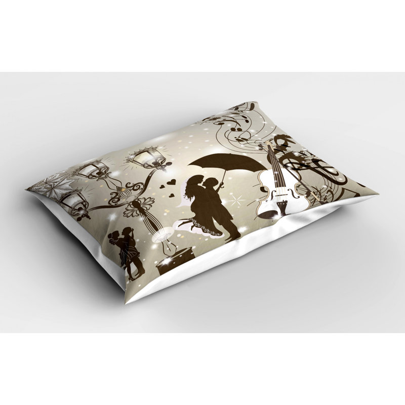 Kiss Polyester Sham Set, Queen