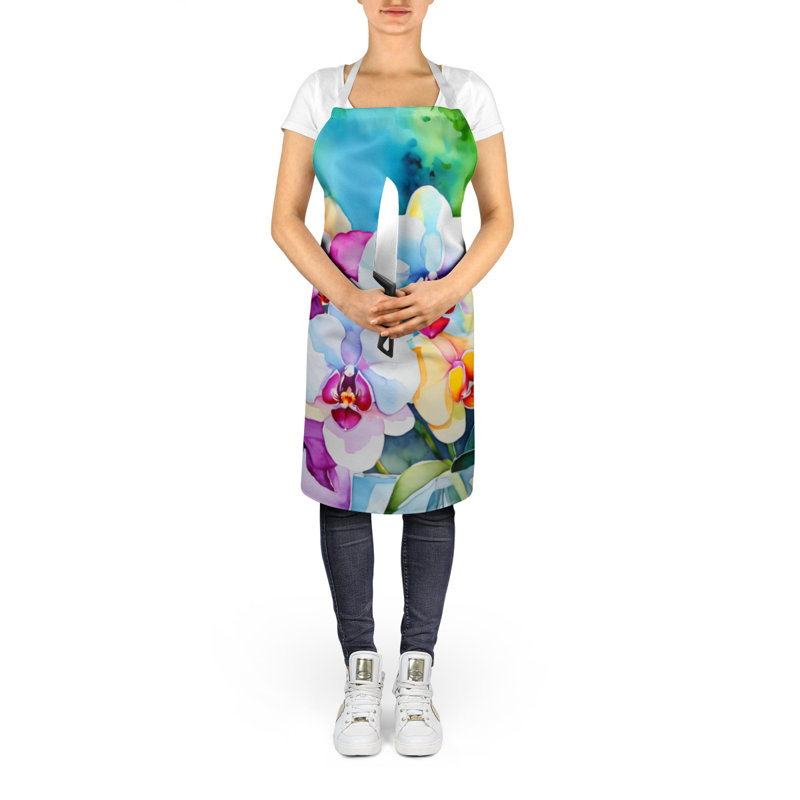 Floral Bib Apron