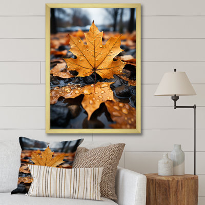 Feuilles d'automne collage I - impression