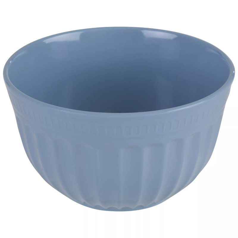 Haleakal Extra Large Melamine Mixing Bowl, 27 Cm, Blue