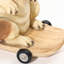 Iretemi Garden Statue Polyresin French Bulldog and Cat on Skateboard Outdoor Sculpture