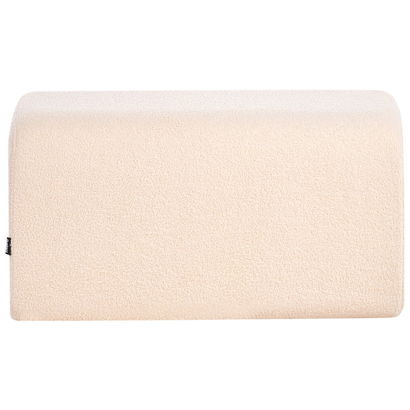79cm Wide Irregular Solid Colour Pouffe Ottoman