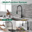 Robinet de cuisine avec douchette extractible-113714569