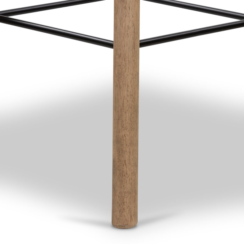 Barrett Solid Wood Bar & Counter Stool, Natural Matte, Counter Stool (26” Seat Height)