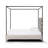 Malo Upholstered Metal Canopy Bed-93477912-93477887