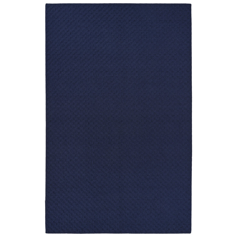 Garland Rug Town Area Rug Navy, Rectangle 5' x 8'