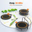 Wekli ft Round Fitness Trampoline with Handlebar
