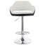 Tabouret de bar pivotant à hauteur réglable