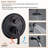 Retro Wall Mount 3 Funtions Rainfall Shower System with 3 Setting Handheld, Bath Spout, Rough-In Valve and Diverter-71985994
