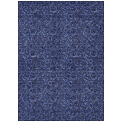 HomeRoots Rectangle Machine Woven Area Rug