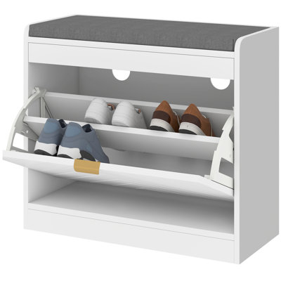 5 Pair Flip Down Shoe Storage