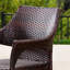 Chaise d'extérieur en résine (excluant la table)