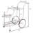 Rommel Metal Bar Cart