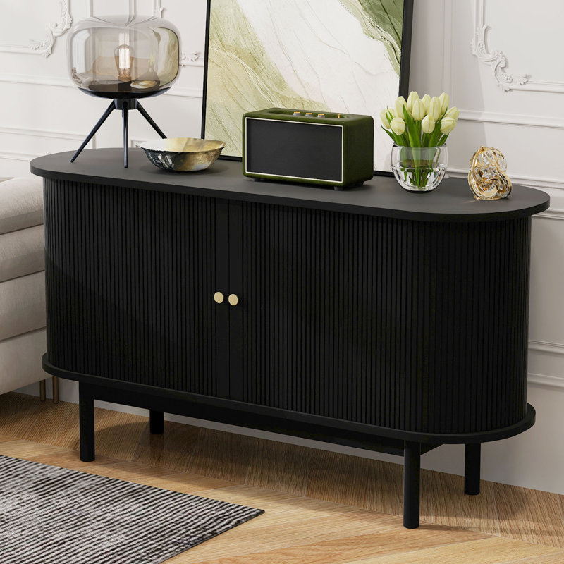 138 cm W Sideboard, Tan