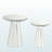 Wren Mirrored Ice Cube Crystal Accent Table