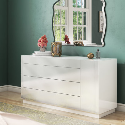 Biala 4 Drawer Standard Dresser by Orren Ellis