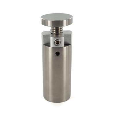 Sign Standoff 1" Diameter X 3/4" Barrel Length Brushed Stainless Finish Edge It No Drill Standoff Pack Of 2 By Outwater_2MinA