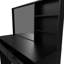 Coiffeuse Penn avec 6 tiroirs et niche de rangement, bureau de maquillage l 47,2 po-2147200761