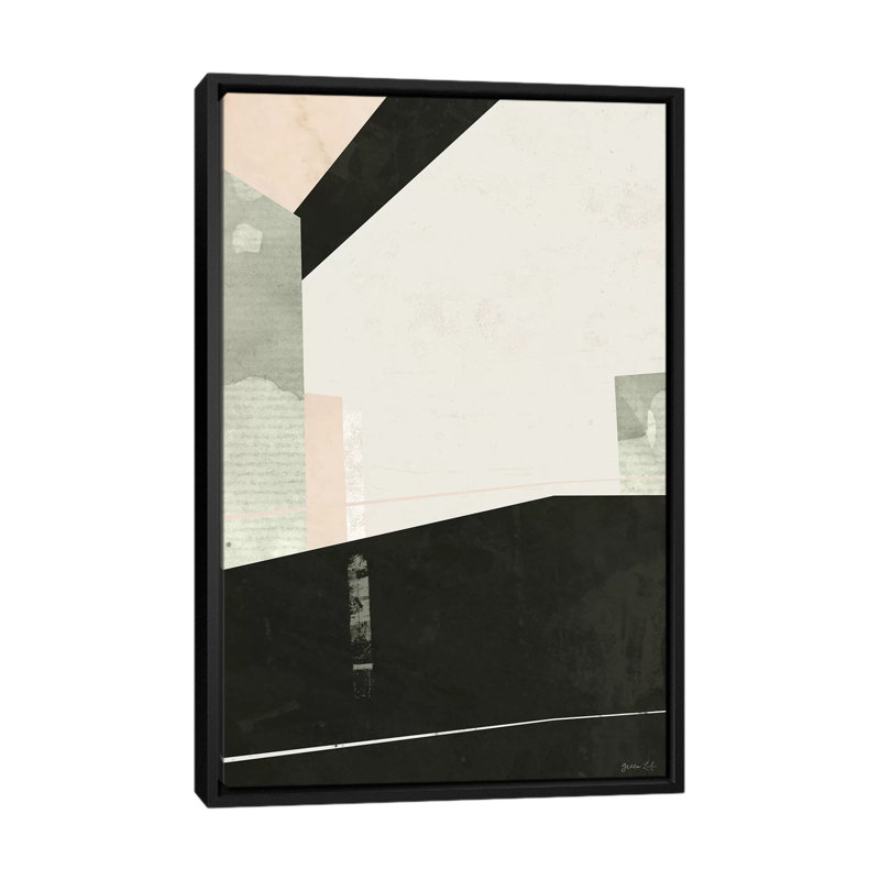 «Out in III», impression sur toile, H 26 po x l 18 po x P 1,5 po, Toile avec cadre noir, Pas de tapis